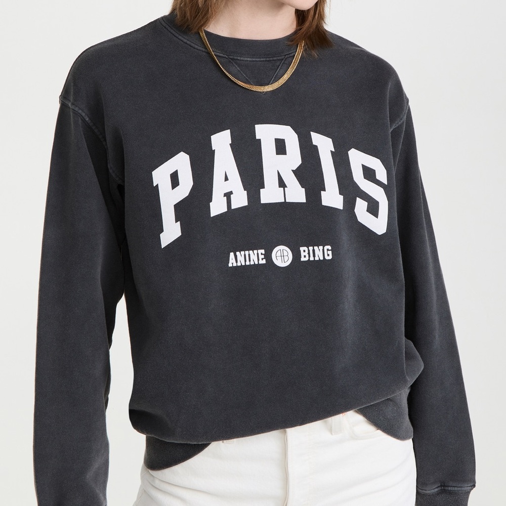 Anine Bing Ramona Sweatshirt University Paris